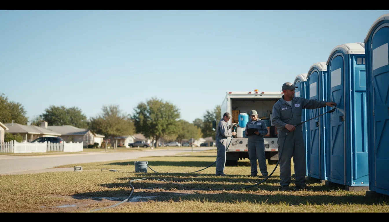 Long-Term Portable Toilet Rental in Smithfield, IL near me